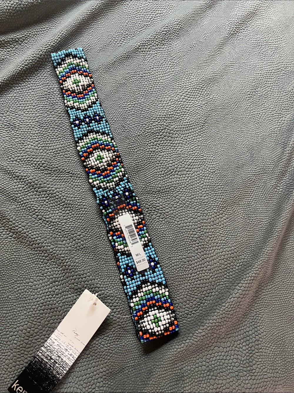 Beaded Multicolor Statement Bracelet